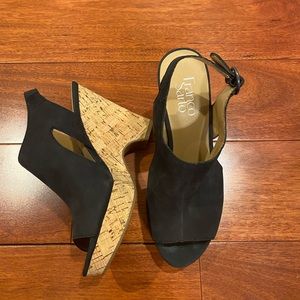 Brand new - Franco Sarto black wedges